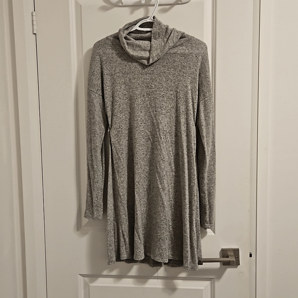 Long Sleeve mock neck dress